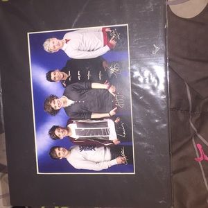 Signed One Direction Photograph